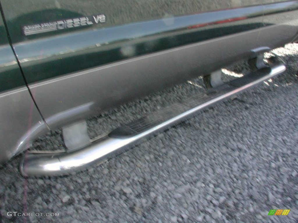 2003 F350 Super Duty Lariat SuperCab 4x4 - Dark Highland Green Metallic / Medium Parchment photo #37