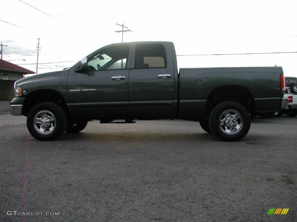 2003 Ram 2500 SLT Quad Cab 4x4 - Graphite Metallic / Dark Slate Gray photo #9