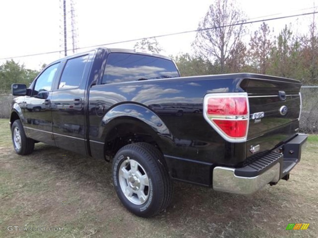 2011 F150 XLT SuperCrew - Ebony Black / Steel Gray photo #5