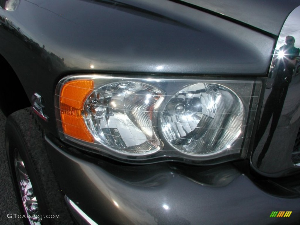 2003 Ram 2500 SLT Quad Cab 4x4 - Graphite Metallic / Dark Slate Gray photo #18