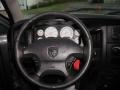 Dark Slate Gray 2003 Dodge Ram 2500 SLT Quad Cab 4x4 Steering Wheel