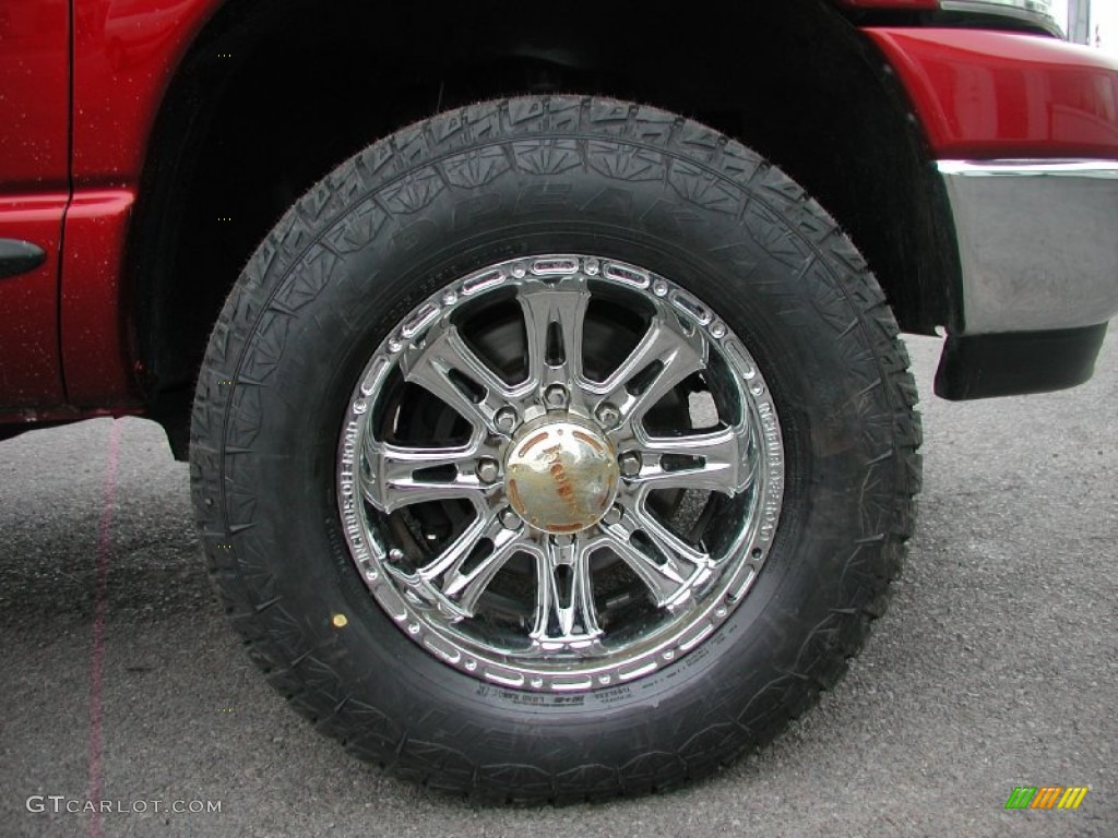 2007 Dodge Ram 3500 SLT Quad Cab 4x4 Dually Custom Wheels Photo #57382927