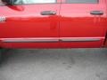 2007 Inferno Red Crystal Pearl Dodge Ram 3500 SLT Quad Cab 4x4 Dually  photo #27