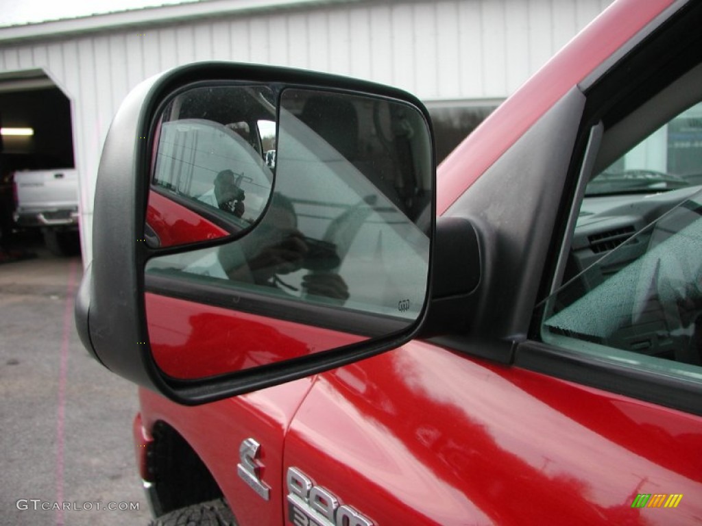 2007 Ram 3500 SLT Quad Cab 4x4 Dually - Inferno Red Crystal Pearl / Medium Slate Gray photo #30