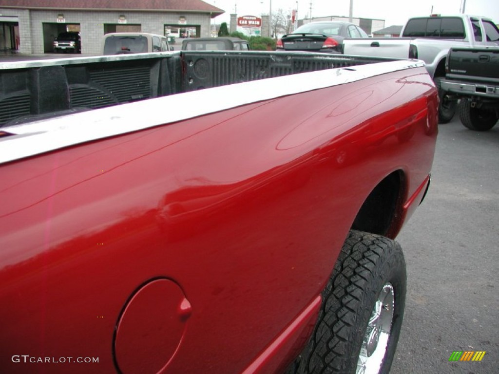 2007 Ram 3500 SLT Quad Cab 4x4 Dually - Inferno Red Crystal Pearl / Medium Slate Gray photo #31