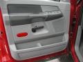 2007 Inferno Red Crystal Pearl Dodge Ram 3500 SLT Quad Cab 4x4 Dually  photo #45