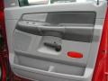 2007 Inferno Red Crystal Pearl Dodge Ram 3500 SLT Quad Cab 4x4 Dually  photo #69