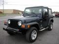 2004 Patriot Blue Pearl Jeep Wrangler X 4x4  photo #2