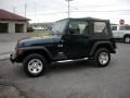 2004 Patriot Blue Pearl Jeep Wrangler X 4x4  photo #3