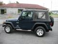 2004 Patriot Blue Pearl Jeep Wrangler X 4x4  photo #5