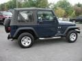 2004 Patriot Blue Pearl Jeep Wrangler X 4x4  photo #11