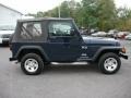 2004 Patriot Blue Pearl Jeep Wrangler X 4x4  photo #12