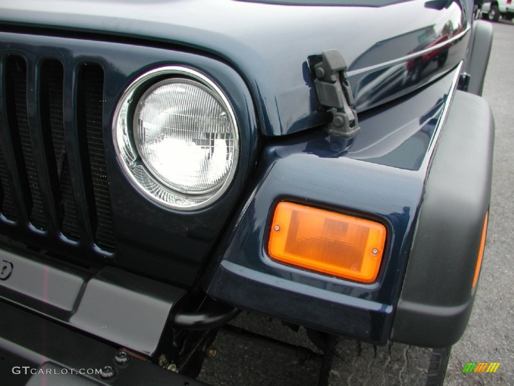 2004 Wrangler X 4x4 - Patriot Blue Pearl / Dark Slate Gray photo #18