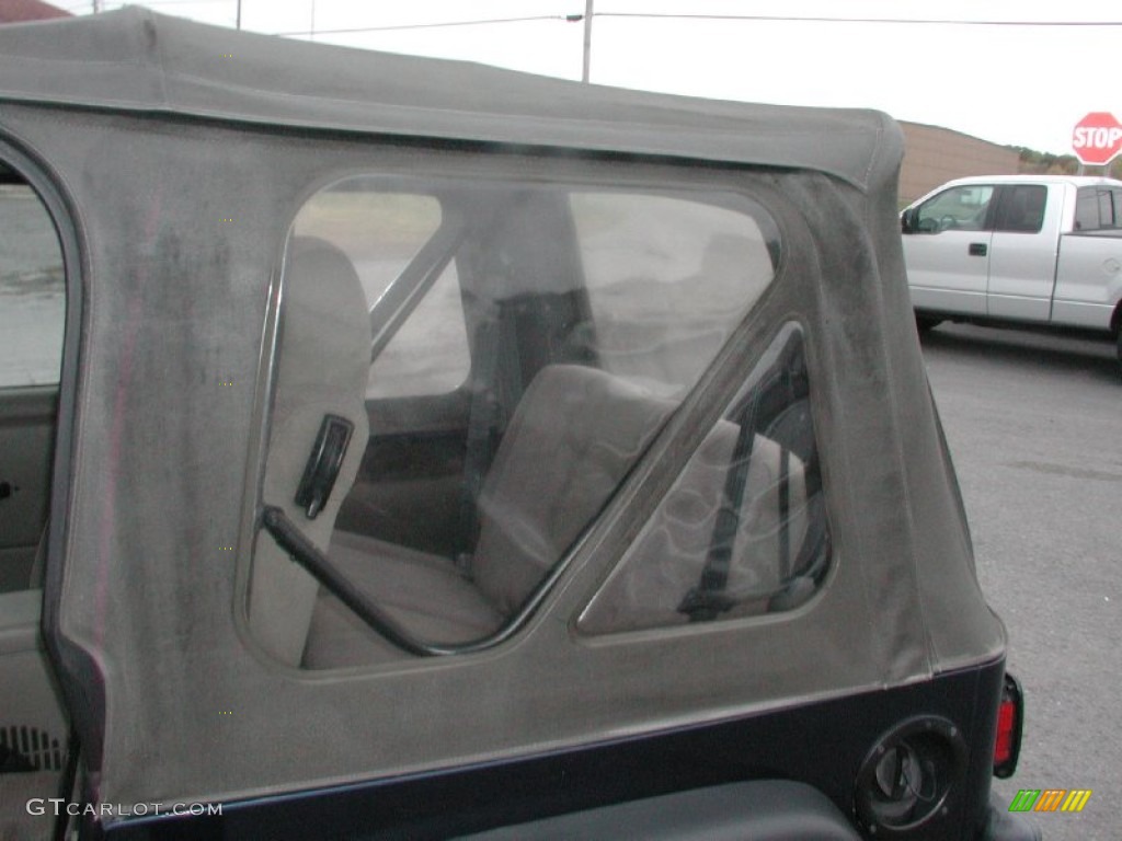 2004 Wrangler X 4x4 - Patriot Blue Pearl / Dark Slate Gray photo #36