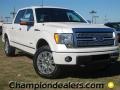 2011 White Platinum Metallic Tri-Coat Ford F150 Platinum SuperCrew 4x4  photo #1