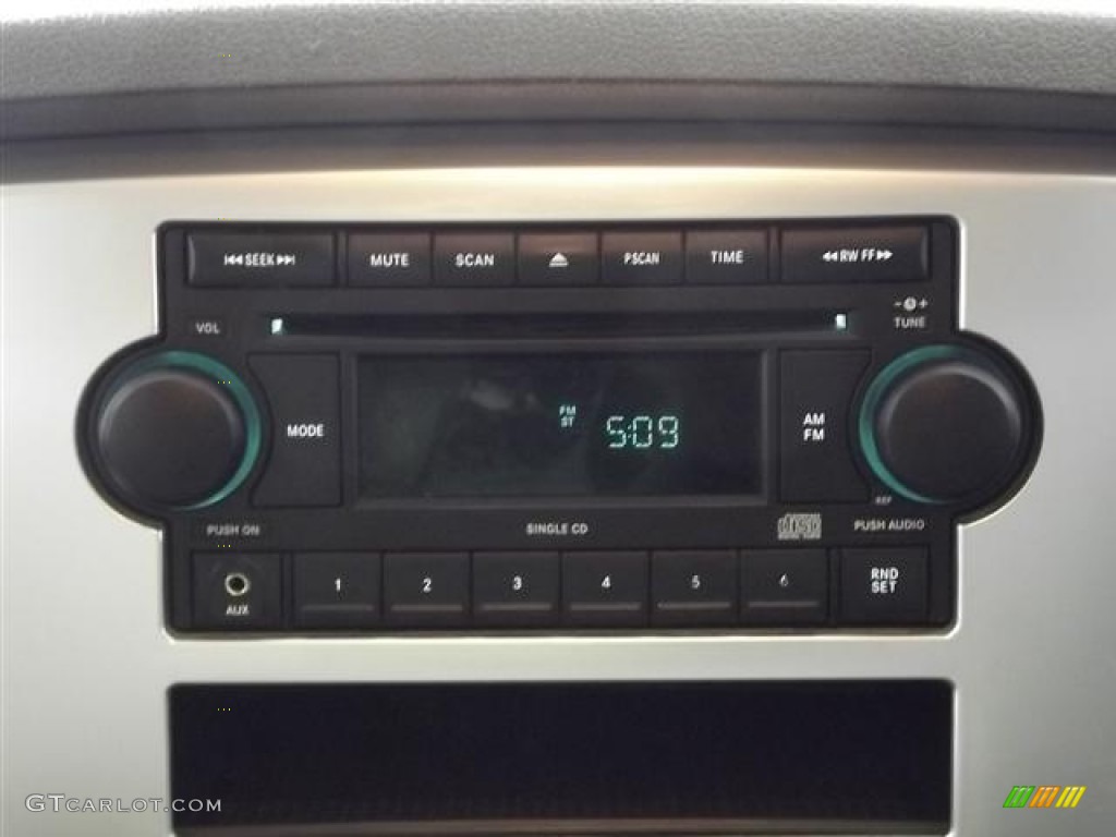2008 Dodge Ram 1500 Lone Star Edition Quad Cab Audio System Photo #57384774