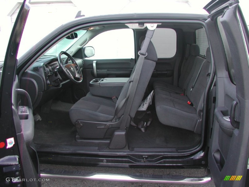 2007 Silverado 1500 LT Extended Cab 4x4 - Black / Ebony Black photo #14