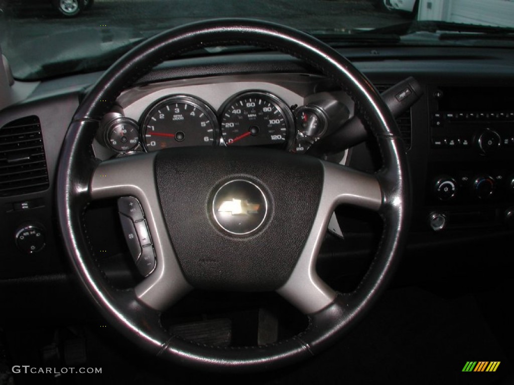 2007 Silverado 1500 LT Extended Cab 4x4 - Black / Ebony Black photo #20