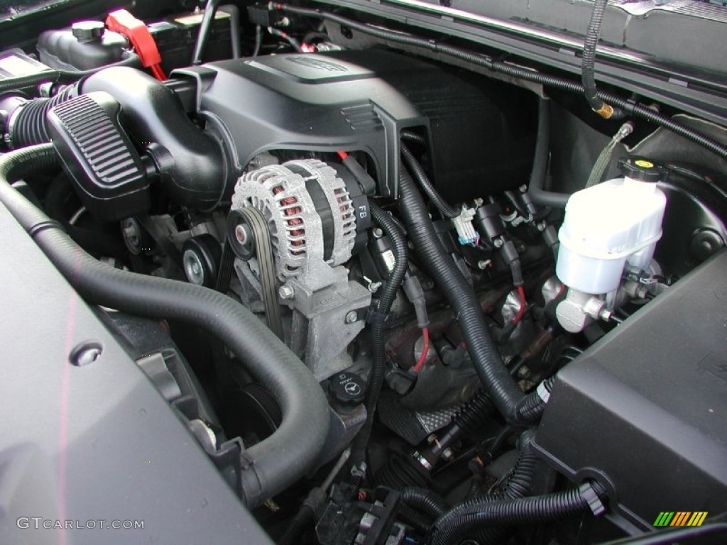 2007 Chevrolet Silverado 1500 LT Extended Cab 4x4 5.3L Flex Fuel OHV 16V Vortec V8 Engine Photo #57385331