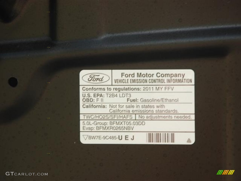 2011 F150 XLT SuperCrew - Ebony Black / Steel Gray photo #19