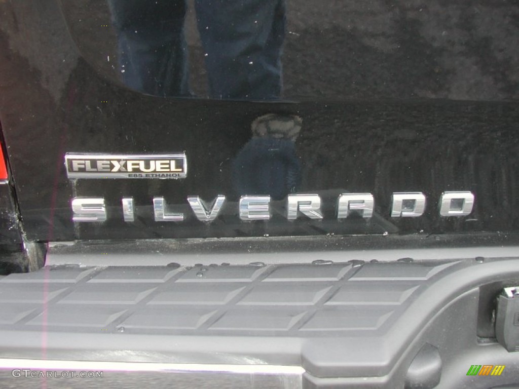 2007 Silverado 1500 LT Extended Cab 4x4 - Black / Ebony Black photo #43