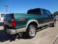 2008 Forest Green Metallic Ford F250 Super Duty King Ranch Crew Cab 4x4  photo #4