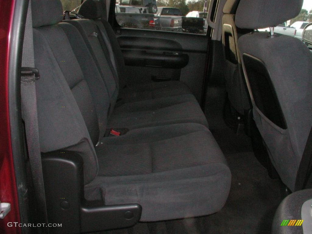 2007 Silverado 3500HD LT Crew Cab 4x4 - Sport Red Metallic / Ebony photo #37