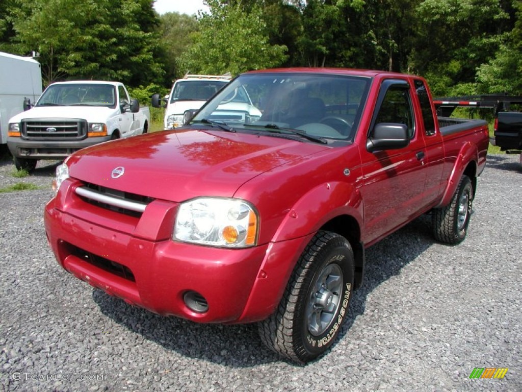 Molten Lava Red Pearl Nissan Frontier