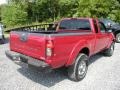 Molten Lava Red Pearl - Frontier XE King Cab 4x4 Photo No. 7