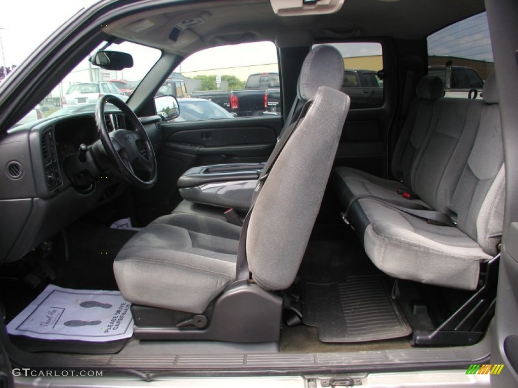 2005 Sierra 2500HD SLE Extended Cab 4x4 - Silver Birch Metallic / Dark Pewter photo #23