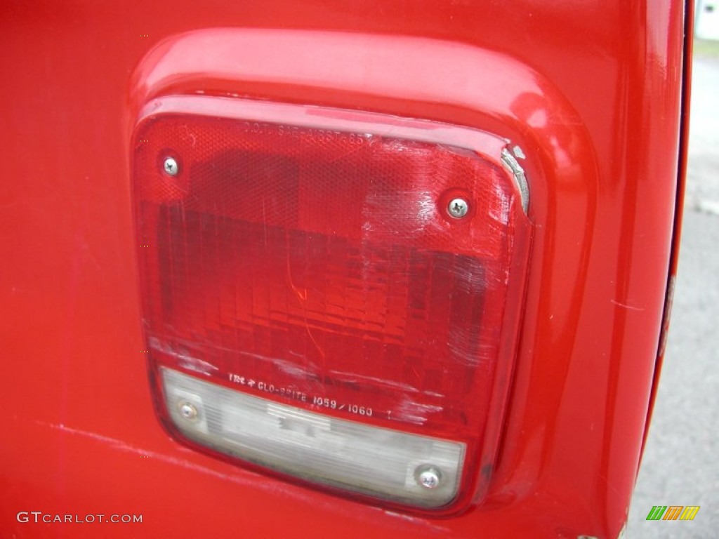 2000 Ram 3500 SLT Regular Cab 4x4 Commercial - Flame Red / Agate photo #25