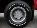 2000 Dodge Ram 3500 SLT Regular Cab 4x4 Commercial Wheel and Tire Photo