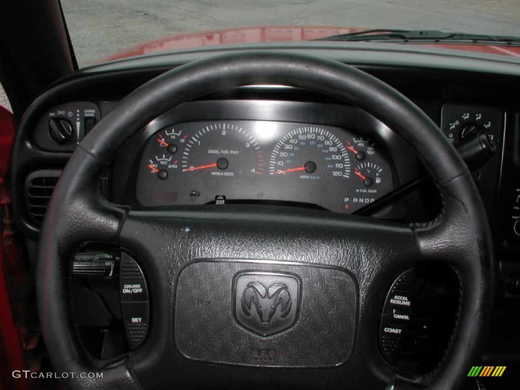 2000 Ram 3500 SLT Regular Cab 4x4 Commercial - Flame Red / Agate photo #44