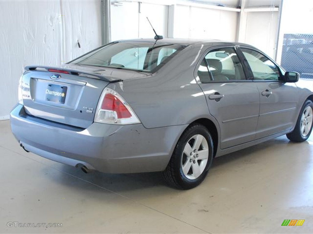 2007 Fusion SE V6 AWD - Tungsten Grey Metallic / Light Stone photo #4
