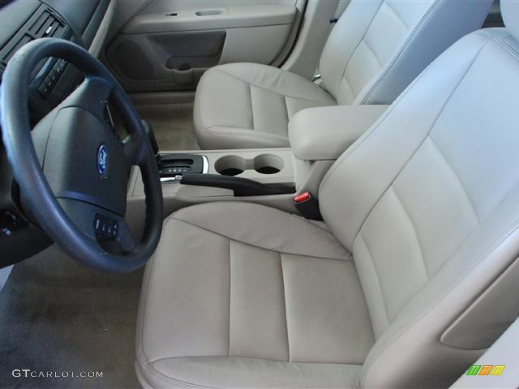2007 Fusion SE V6 AWD - Tungsten Grey Metallic / Light Stone photo #7