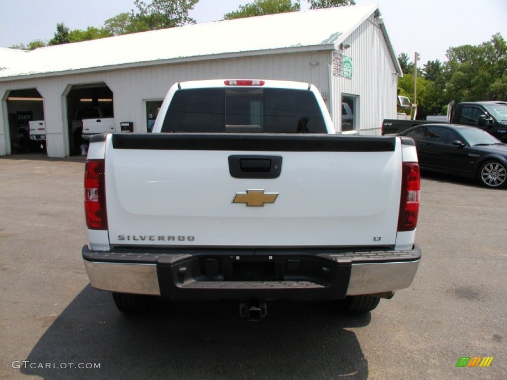 2008 Silverado 1500 LT Extended Cab 4x4 - Summit White / Light Titanium/Ebony Accents photo #8