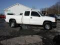 2005 Summit White Chevrolet Silverado 1500 LS Extended Cab 4x4  photo #3