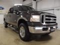 2006 Dark Stone Metallic Ford F250 Super Duty Lariat Crew Cab 4x4  photo #3