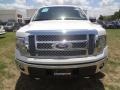 2011 White Platinum Metallic Tri-Coat Ford F150 Lariat SuperCrew 4x4  photo #3