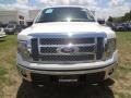 White Platinum Metallic Tri-Coat - F150 Lariat SuperCrew 4x4 Photo No. 3