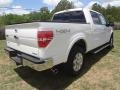 White Platinum Metallic Tri-Coat - F150 Lariat SuperCrew 4x4 Photo No. 8