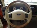 Castano Brown Leather Steering Wheel Photo for 2005 Ford F250 Super Duty #57393017