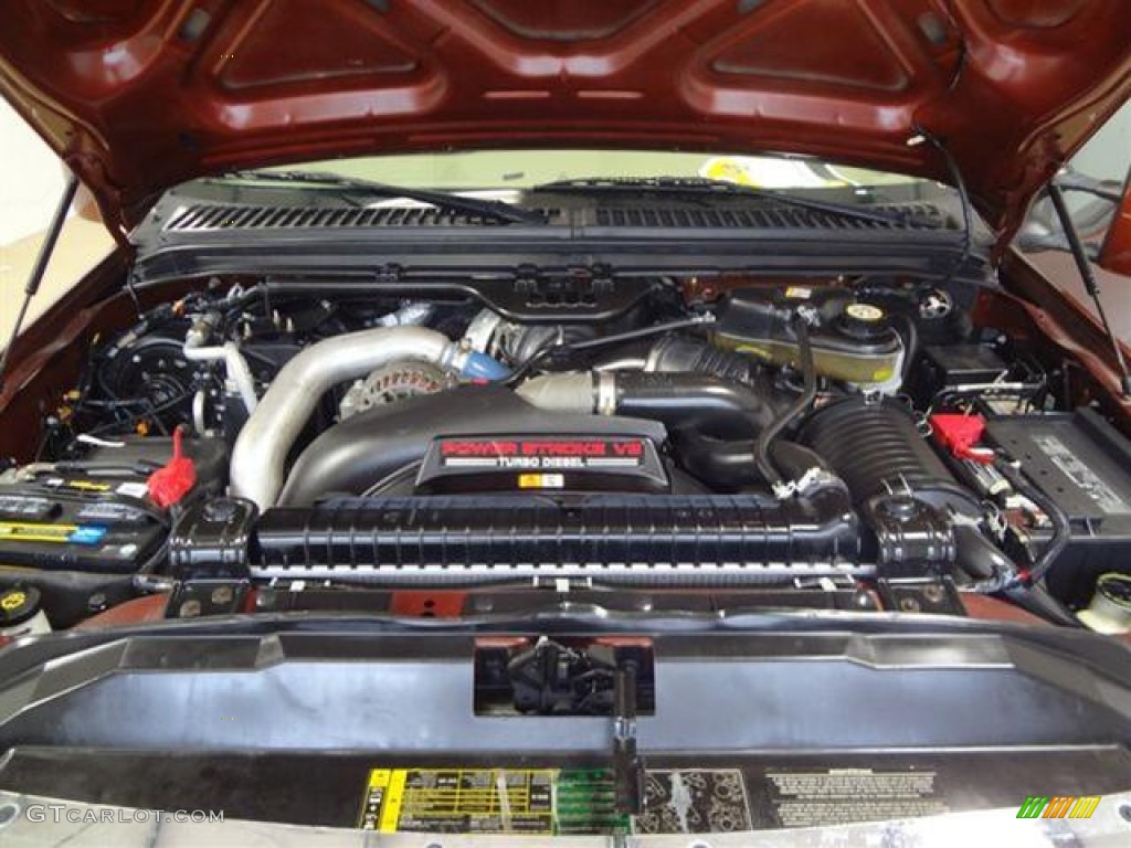 2005 Ford F250 Super Duty King Ranch Crew Cab 6.0 Liter OHV 32 Valve Power Stroke Turbo Diesel V8 Engine Photo #57393080