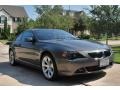 Stratus Grey Metallic - 6 Series 645i Coupe Photo No. 3