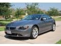 Stratus Grey Metallic - 6 Series 645i Coupe Photo No. 4