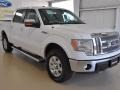 2011 White Platinum Metallic Tri-Coat Ford F150 Lariat SuperCrew 4x4  photo #3