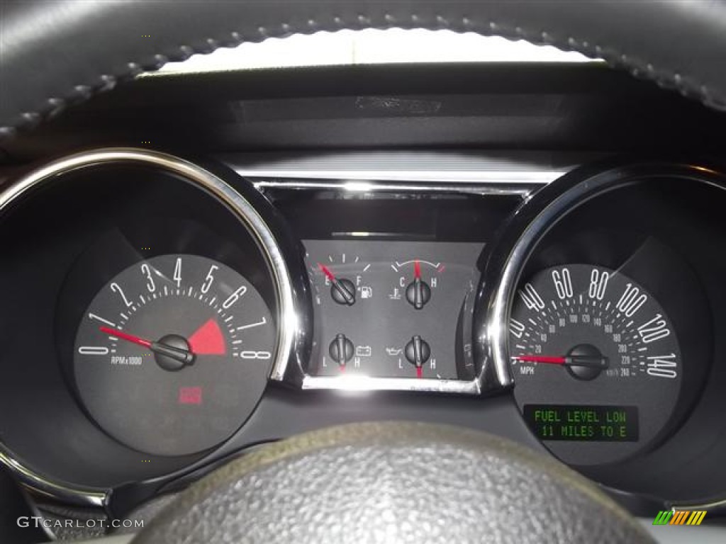2005 Ford Mustang GT Premium Coupe Gauges Photo #57393383