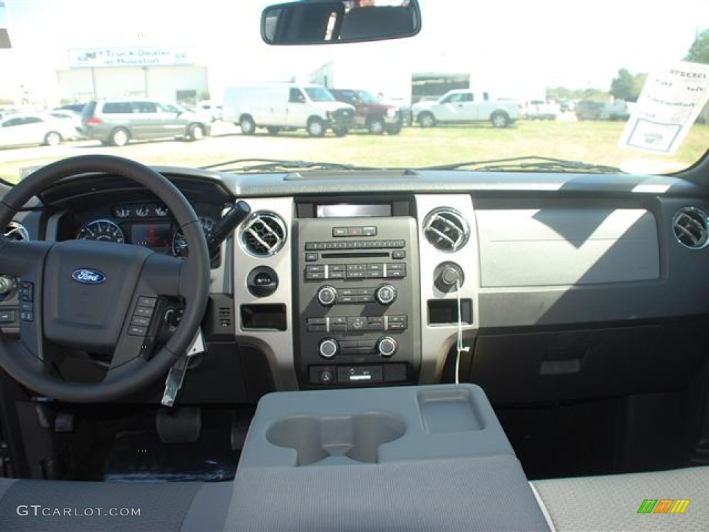 2011 F150 XLT SuperCrew - Sterling Grey Metallic / Steel Gray photo #10