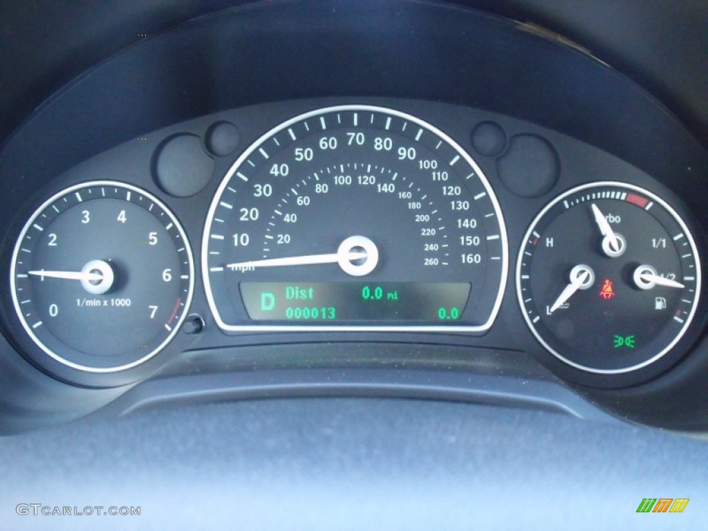 2011 Saab 9-3 2.0T Sport Sedan XWD Gauges Photo #57394001