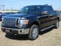 2011 Tuxedo Black Metallic Ford F150 XLT SuperCrew 4x4  photo #3